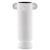 Happy 40 Tube White Vase