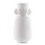 Happy 40 Wings White Vase