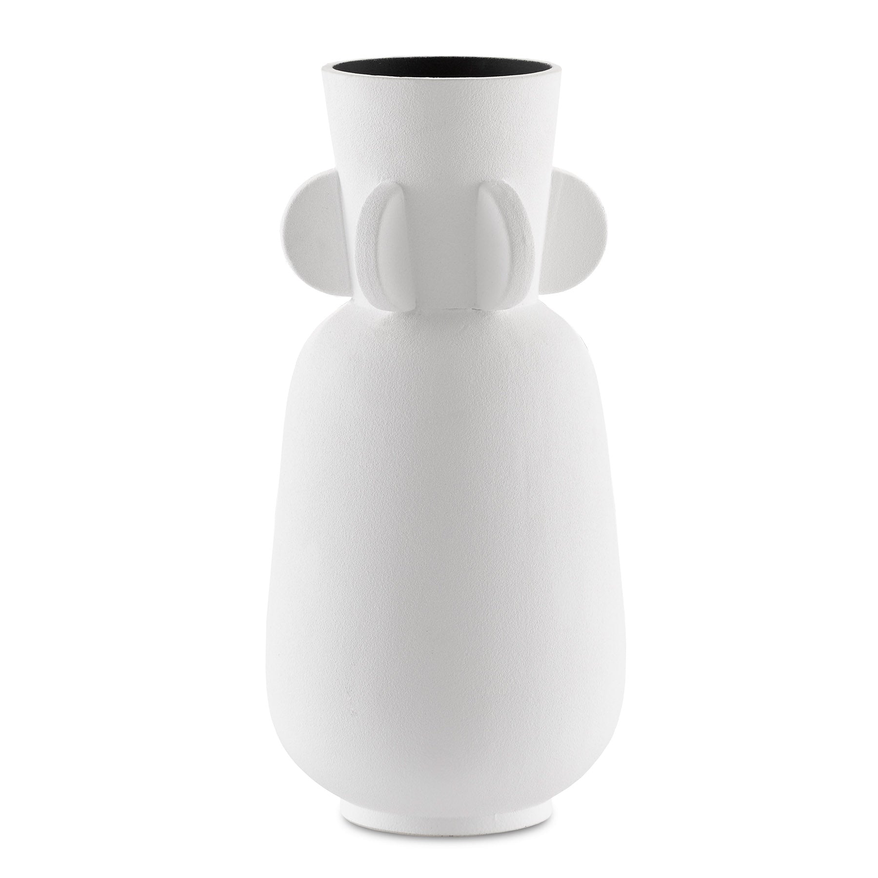 Happy 40 Wings White Vase
