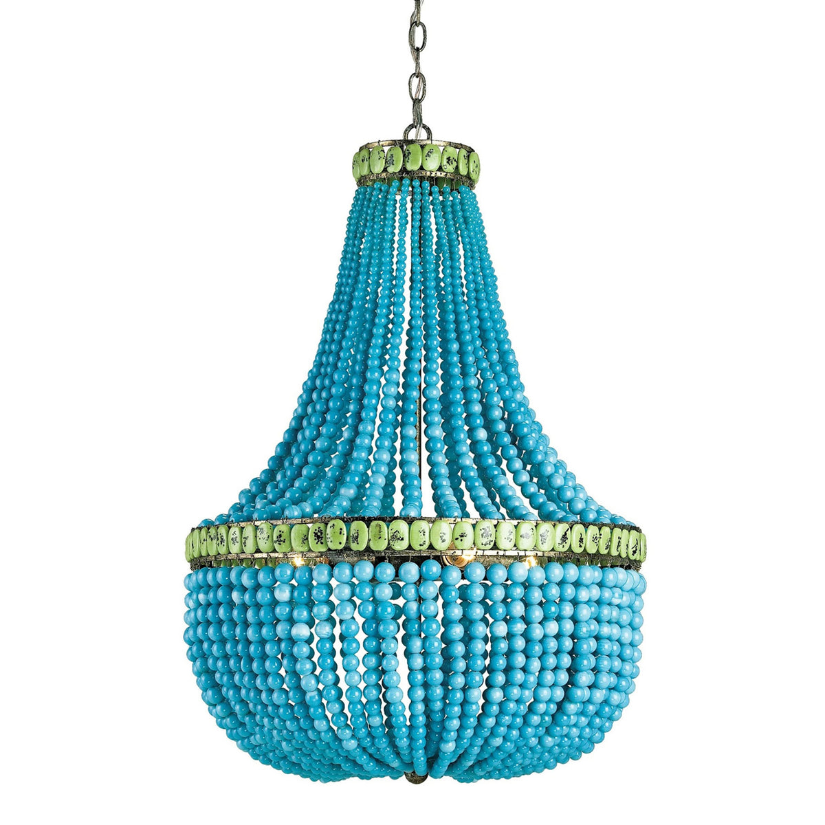 Hedy Turquoise Chandelier