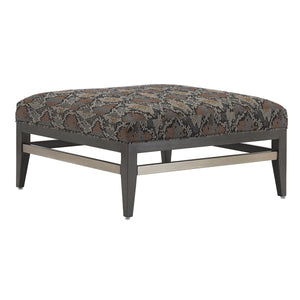 Hugo Graphite Ottoman