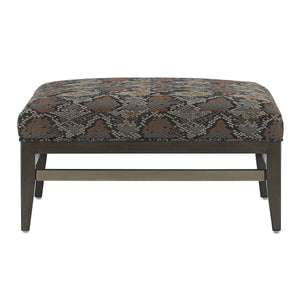 Hugo Graphite Ottoman