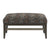 Hugo Graphite Ottoman