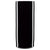 Imperial Black Cylinder Vase