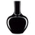 Imperial Black Large Gourd Vase
