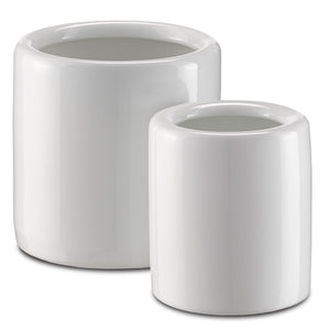 Imperial White Jar Set