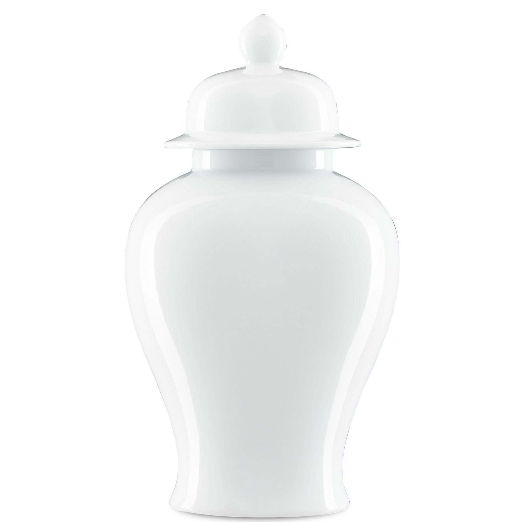 Imperial White Medium Ginger Jar