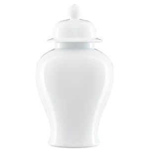 Imperial White Medium Ginger Jar