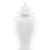 Imperial White Medium Ginger Jar