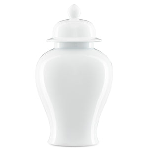Imperial White Medium Ginger Jar