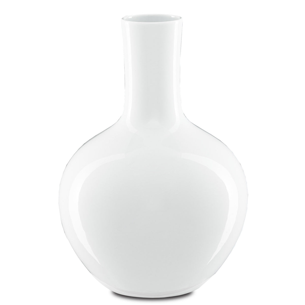 Imperial White Small Gourd Vase