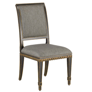 Ines Peppercorn Black Chair