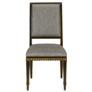 Ines Peppercorn Black Chair