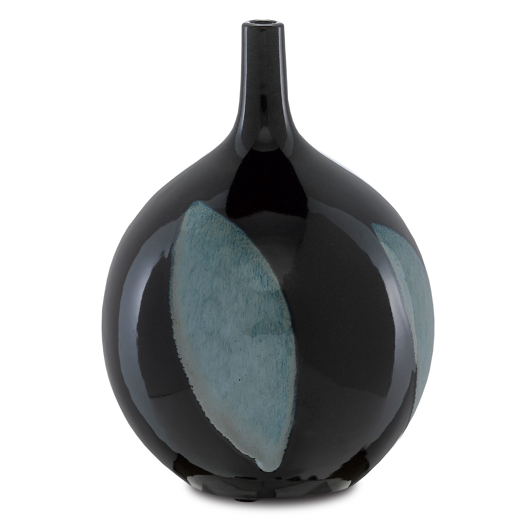 Let Us Twist The Glass Round Vase