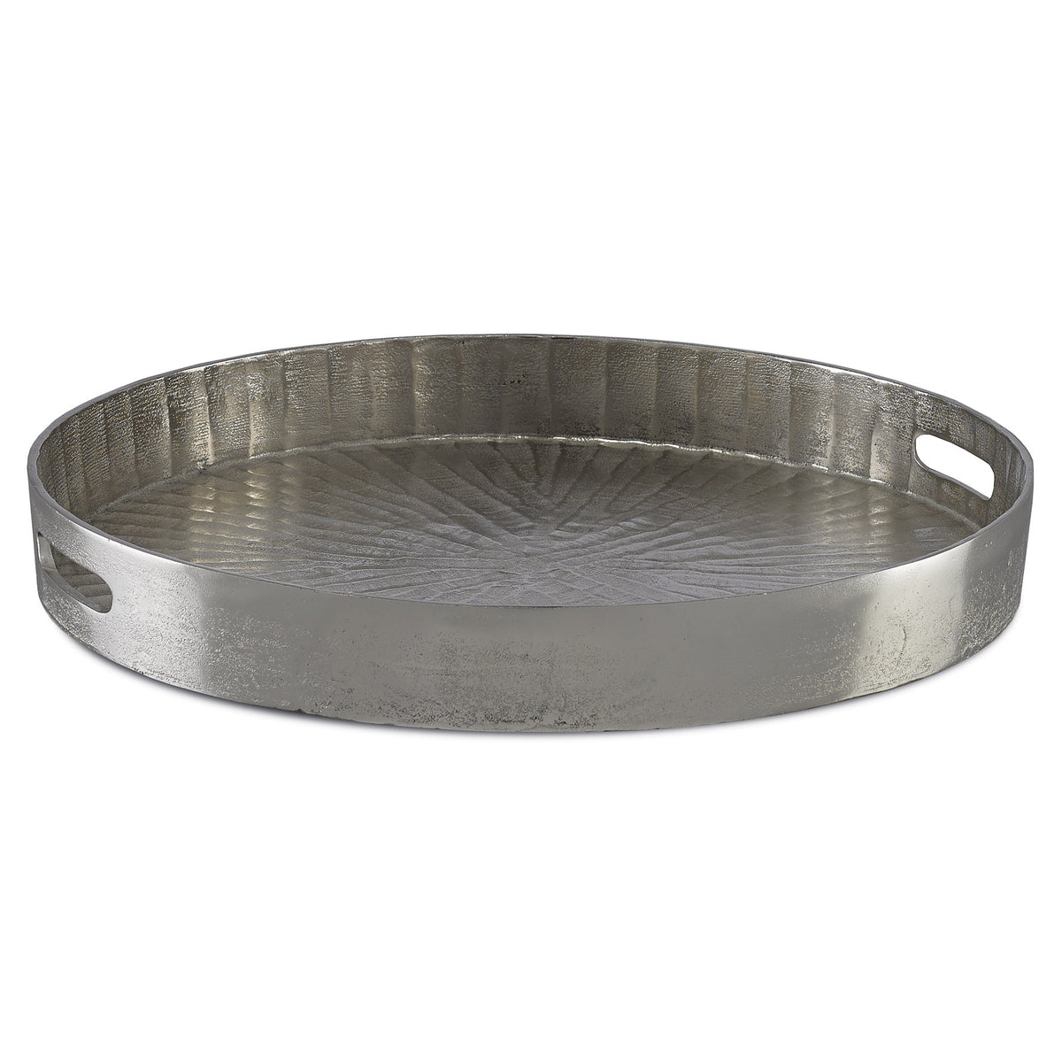 Luca Silver Large Tray