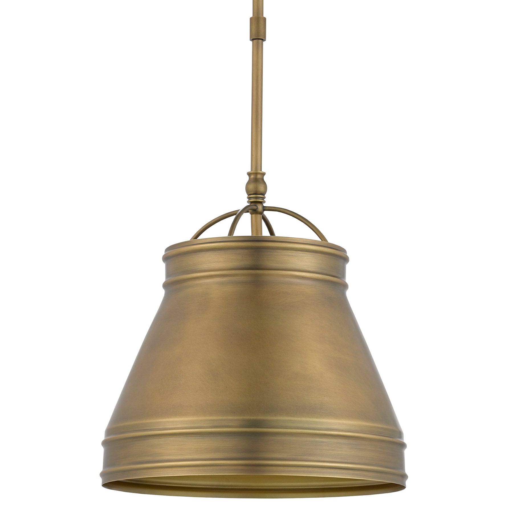 Lumley Brass Pendant