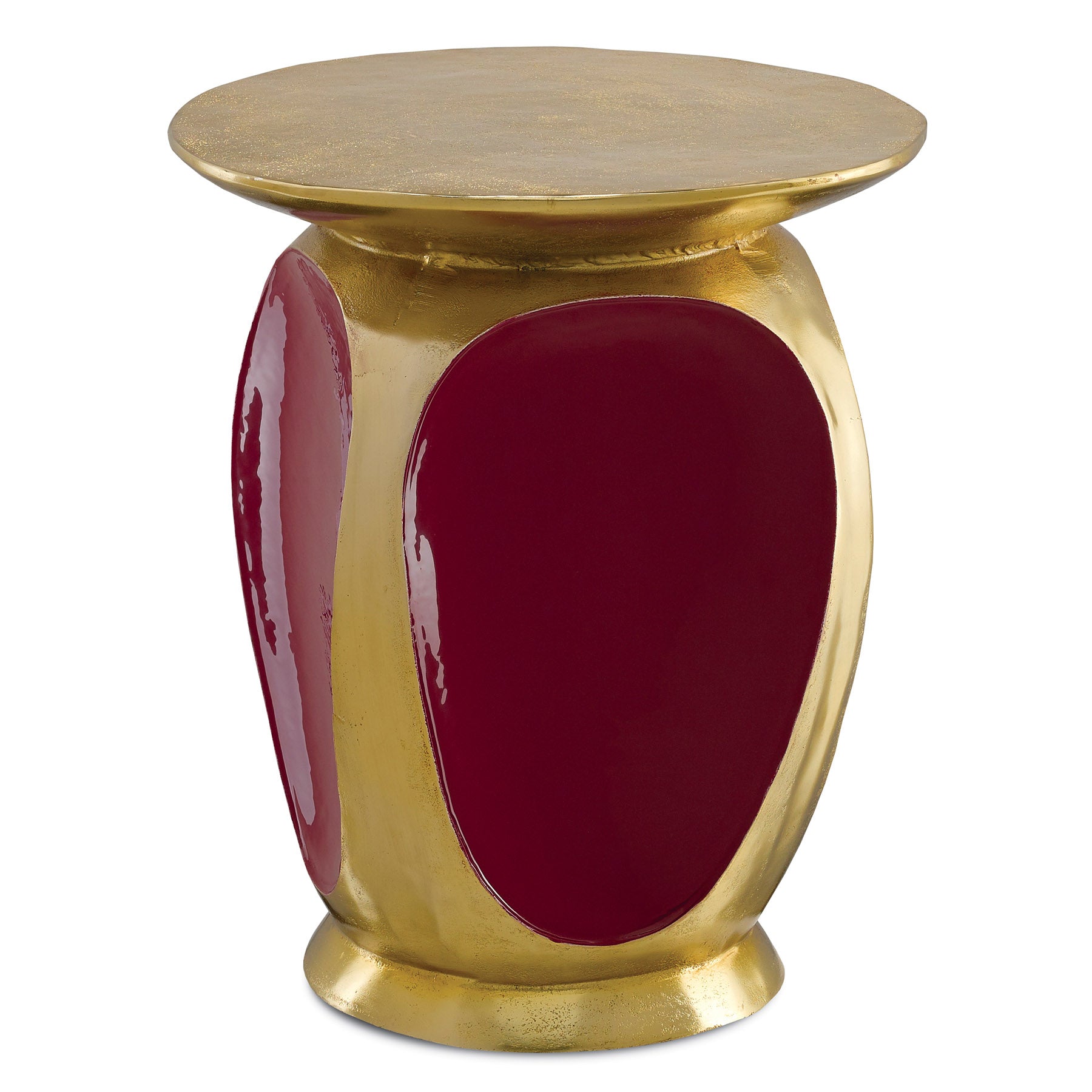 Malmo Gold Accent Table
