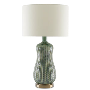 Mamora Green Table Lamp