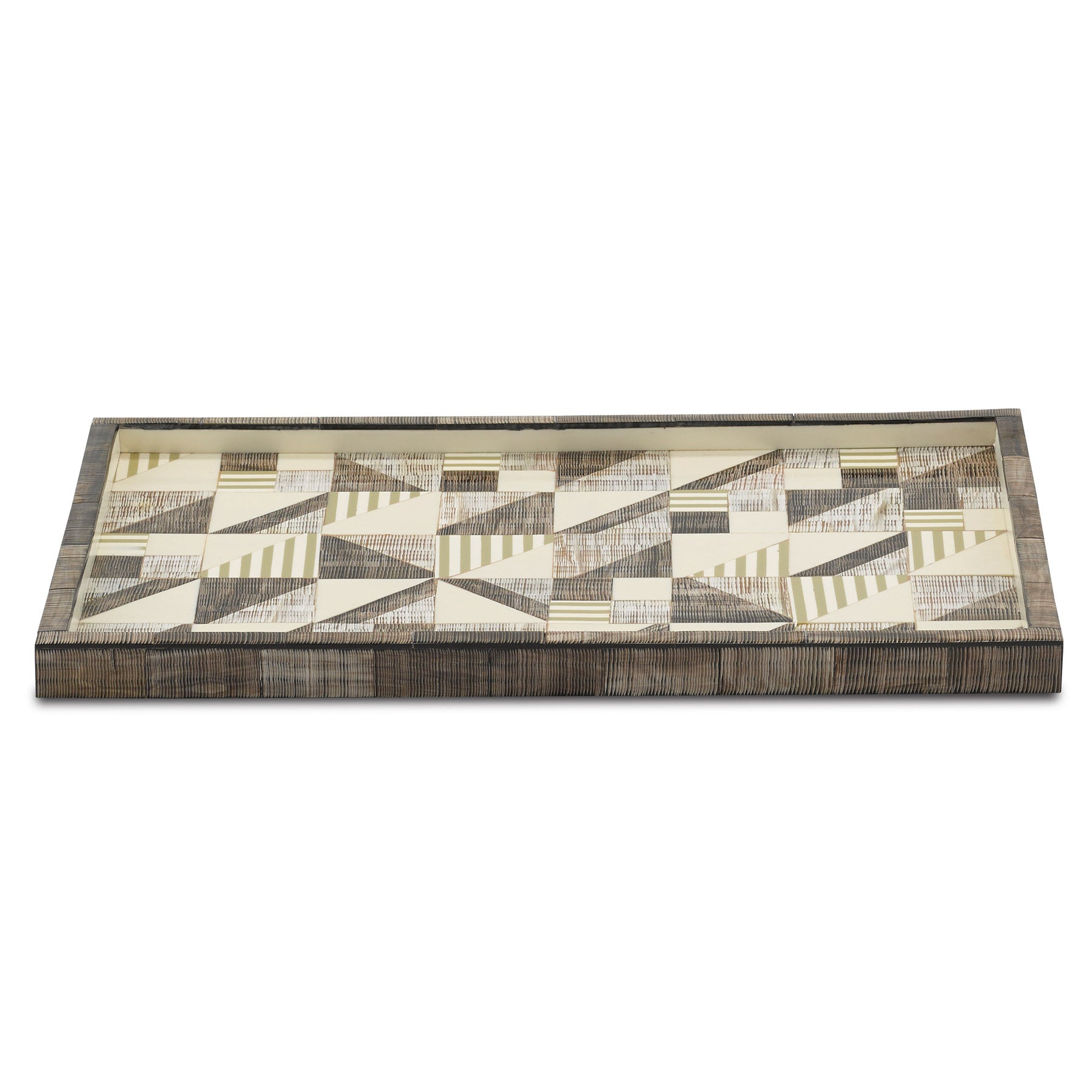 Modernist Bone and Horn Tray