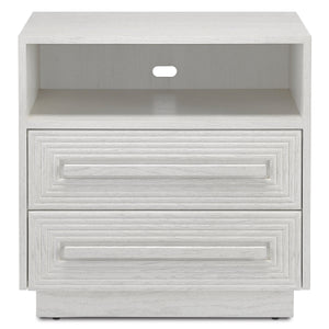 Morombe White Nightstand
