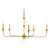 Nottaway Gold Small Chandelier