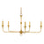 Nottaway Gold Small Chandelier