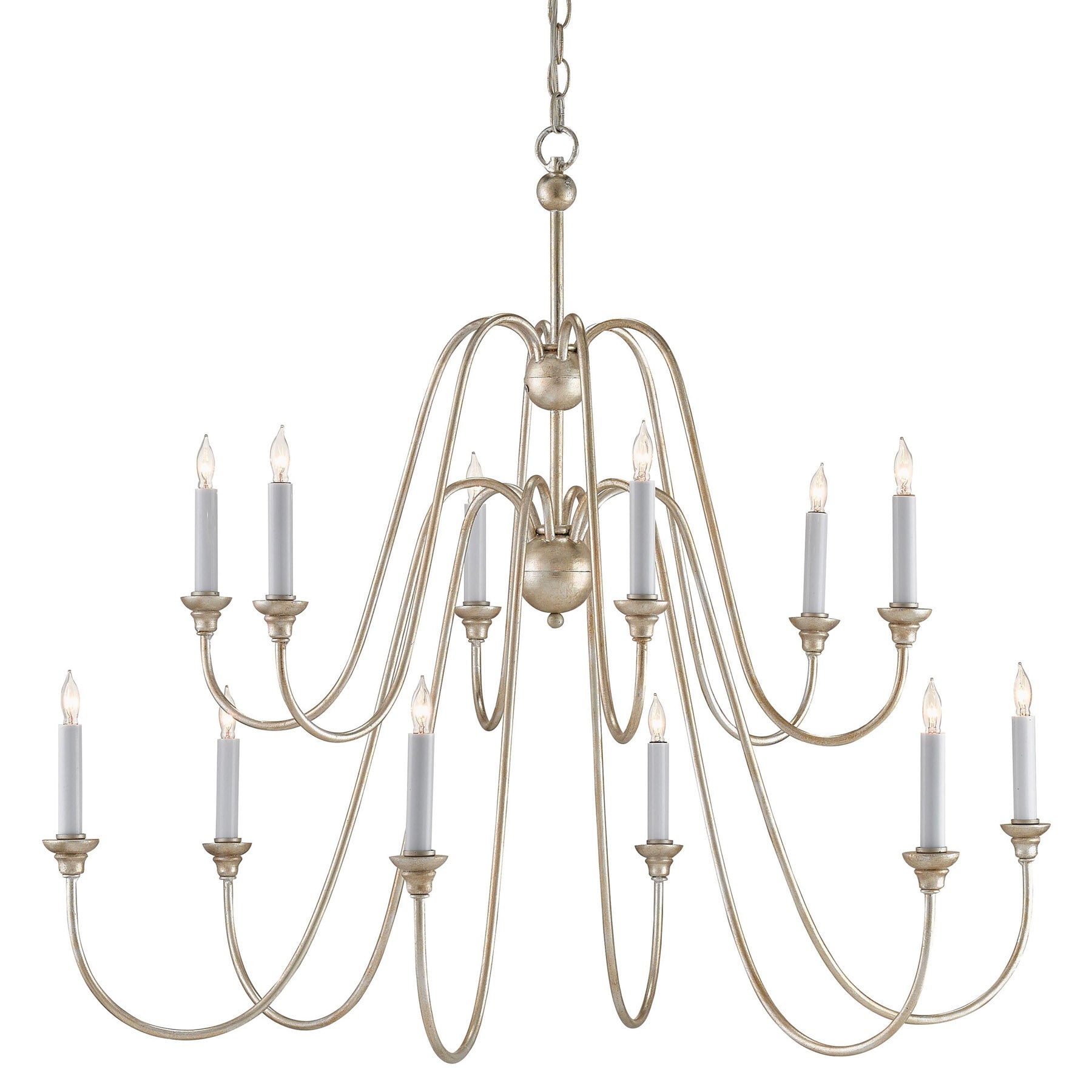 Orion Silver Large Chandelier