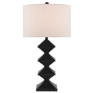 Pelor Black Table Lamp