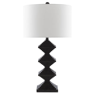 Pelor Black Table Lamp