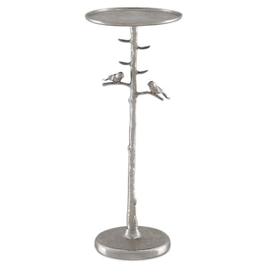 Piaf Silver Drinks Table