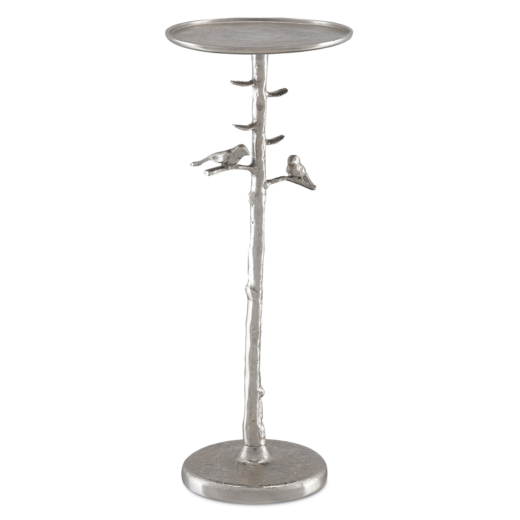 Piaf Silver Drinks Table