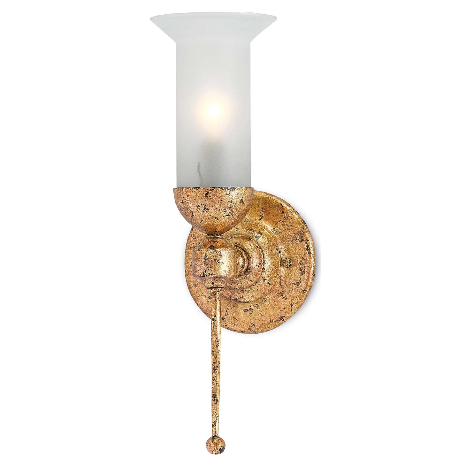 Pristine Gold Wall Sconce