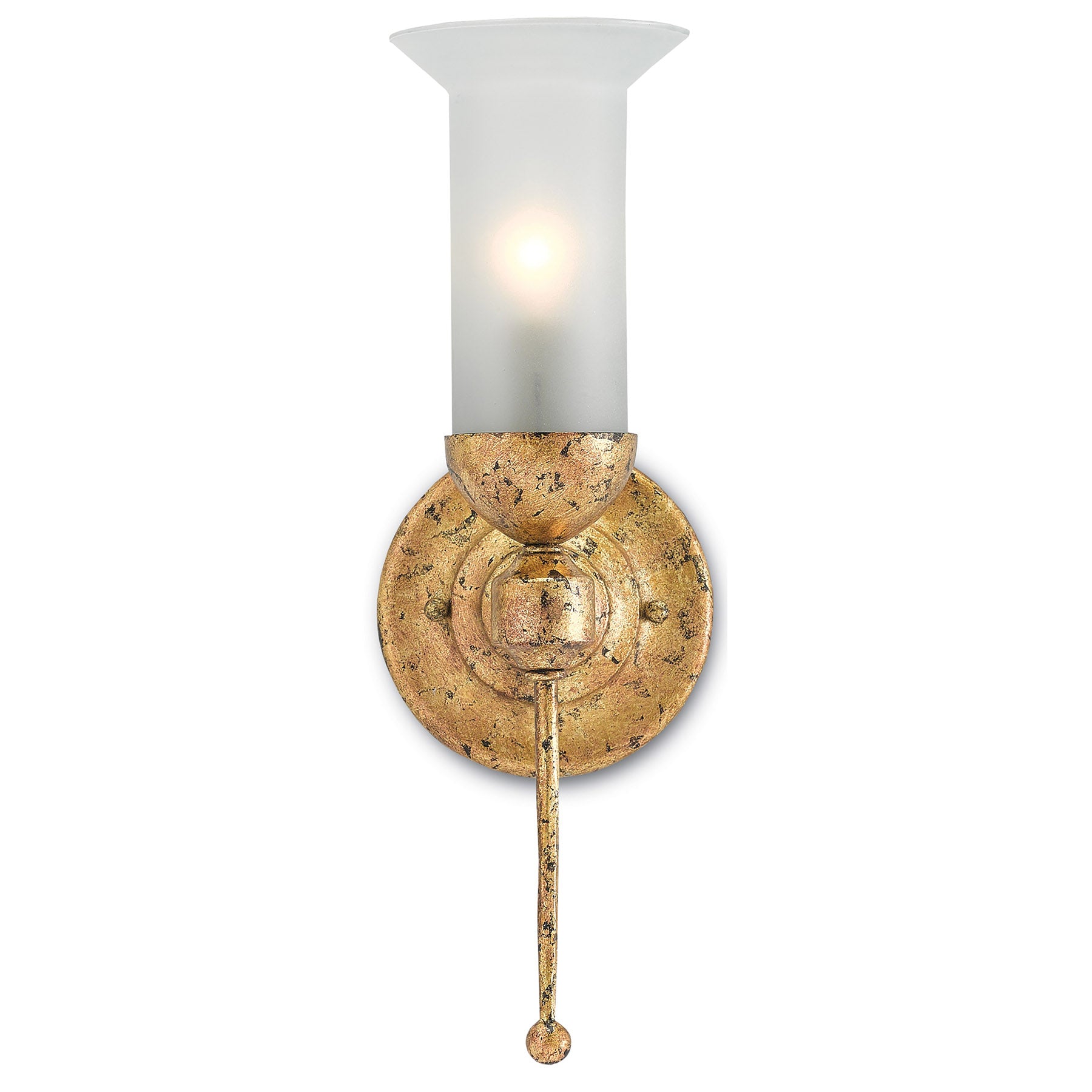 Pristine Gold Wall Sconce