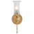 Pristine Gold Wall Sconce