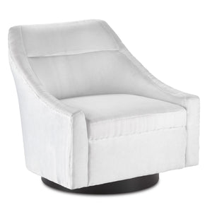 Pryce Muslin Swivel Chair