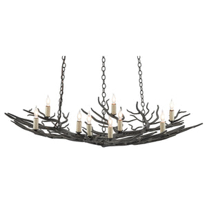 Rainforest Bronze Small Chandelier