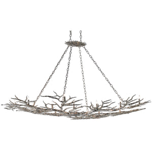 Rainforest Silver Chandelier