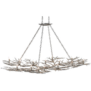 Rainforest Silver Chandelier