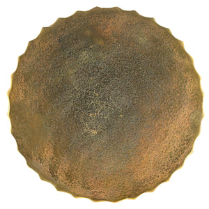 Rasi Antique Brass Table/Stool