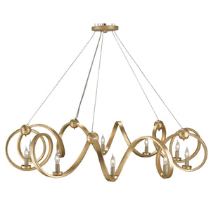 Ringmaster Gold Chandelier