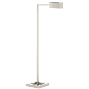 Ruxley Nickel Floor Lamp