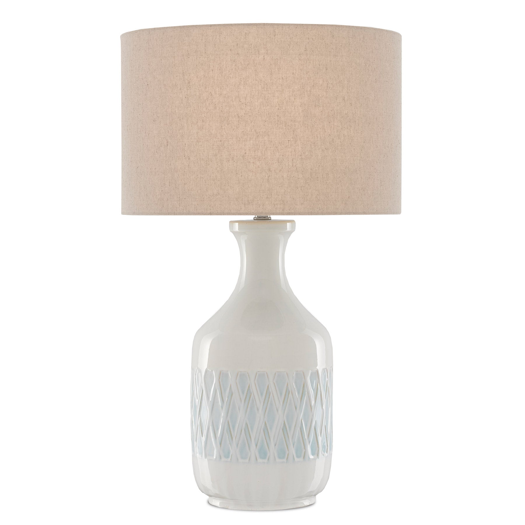 Samba White Table Lamp