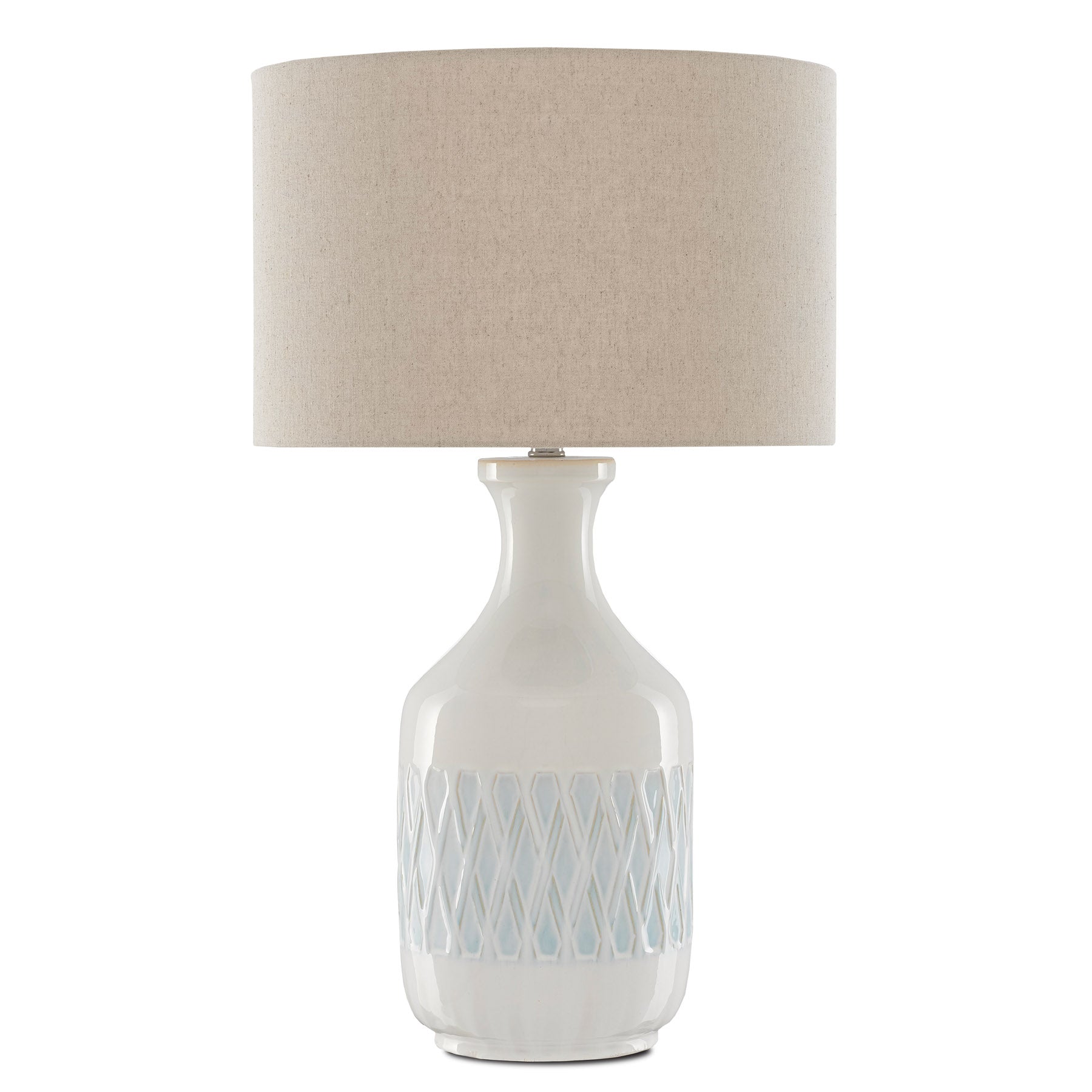 Samba White Table Lamp