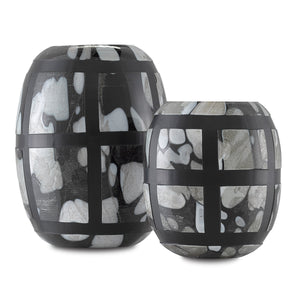Schiappa Glass Vases Set of 2
