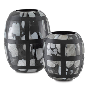 Schiappa Glass Vases Set of 2