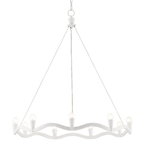 Serpentina White Chandelier