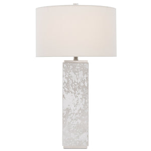 Sundew Nickel Table Lamp