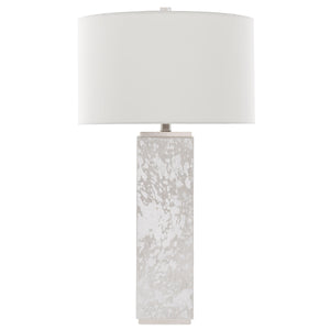 Sundew Nickel Table Lamp