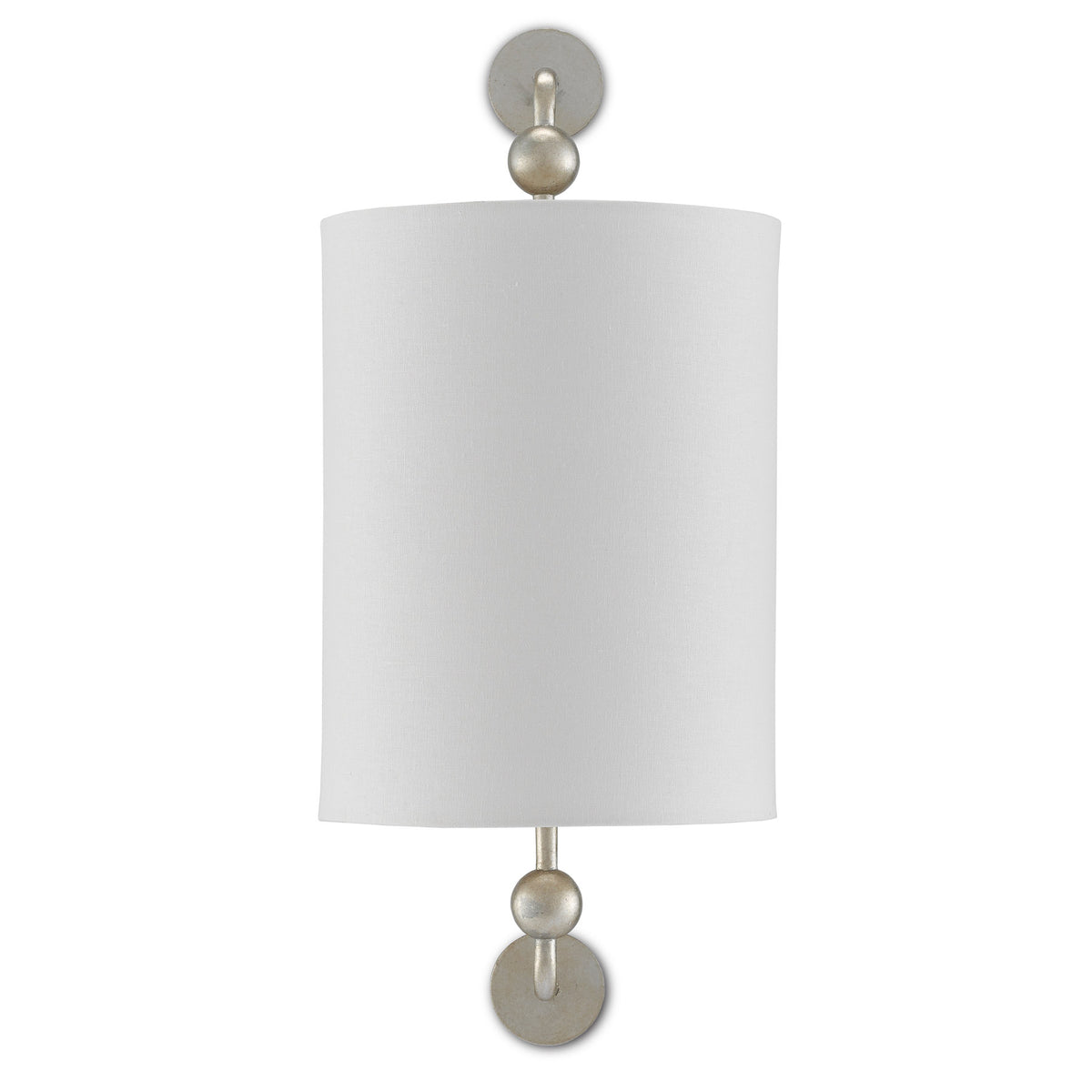 Tavey Silver Wall Sconce