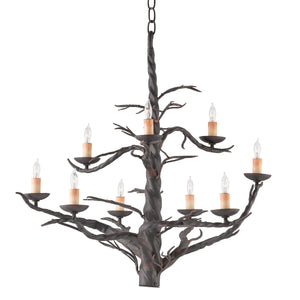 Treetop Iron Large Chandelier
